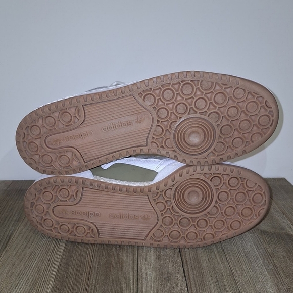 ADIDAS ORIGINALS FORUM MID J WHITE ORBIT GREEN Women's Size 8 - Picture 14 of 14